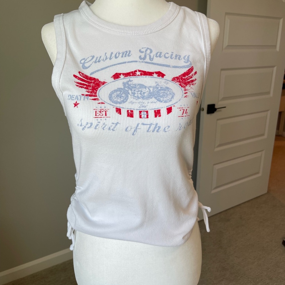3/$20 scrunch tank top